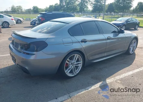 2014 BMW 650I Gran Coupe xDrive из США, поврежденный, VIN WBA6B4C55ED099334